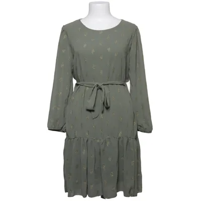 Dress (Green, Gold) from Creme Fraiche Elastane, Polyester, Viscose