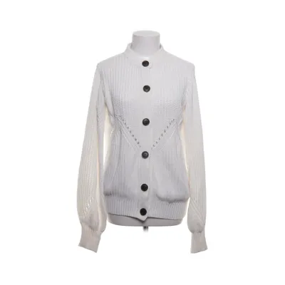 Cardigan (White) from VILA Clothes Acrylic, Cotton