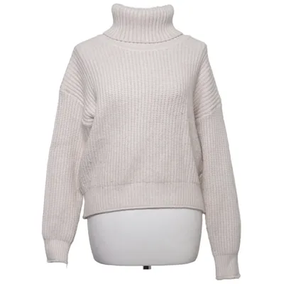 Pul à col roulé (Beige) de Just Woman Nylon, Viscose