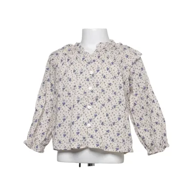 Blouse (Beige, Blue, Purple) from Zara Cotton