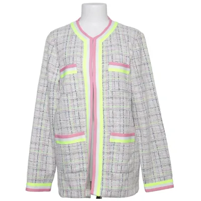 Cardigan (Gray, Multicolored) from Rich & Royal Cotton, Polyester