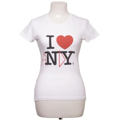 T-shirt (Hvid, Rød, Sort) fra I Love NY Bomuld, Elastan