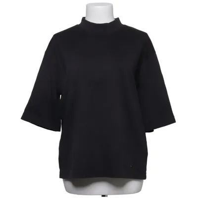 T-shirt (Noir) de Uniqlo U Coton, Élasthane, Polyester