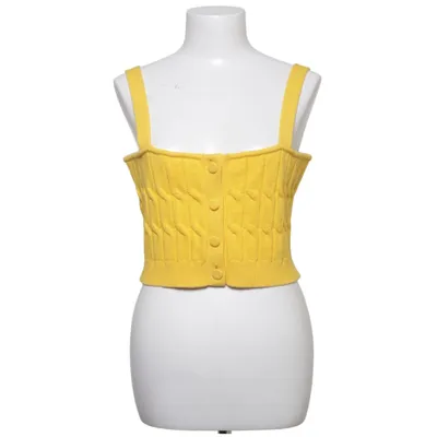 Crop top (Gul) fra Altuzarra Bomuld, Polyamid