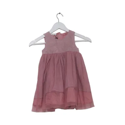 Kjole (Pink) fra Name It Minimize Metallfiber, Polyamid, Polyester