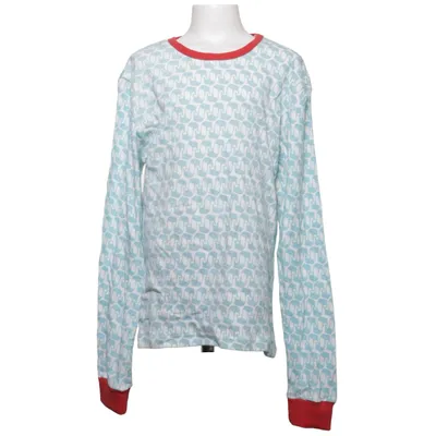 Långärmad t-shirt (Blå, Vit, Röd) från Sture & Lisa Bomull