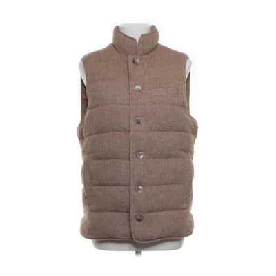Bodywarmer (Bruin) van Stenströms Dons, Veer, Nylon, Polyester, Viscose, Wol