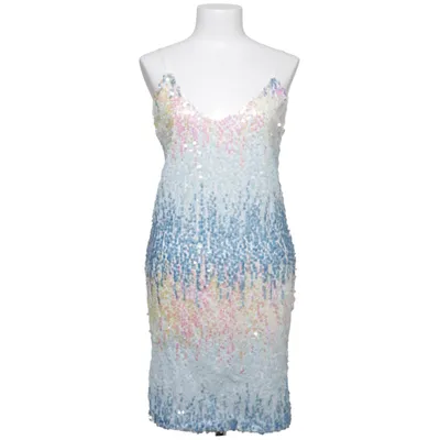 Cocktail dress (White, Blue, Pink) from Beauty Women Polyamide, Viscose