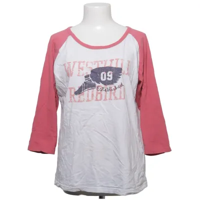 Maillot de baseball (Blanc, Rose) de Westhill Redbird Coton