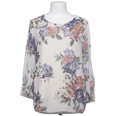 Blouse (Beige, Meerkleurig) van MyHallys Polyester, Viscose