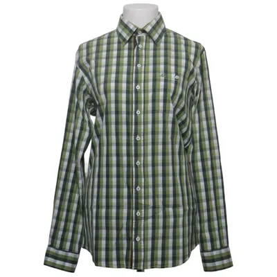 Shirt (Groen, Wit, Bruin) van Wallmann Katoen, Elastaan, Polyamide
