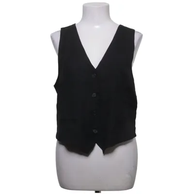 Jakkesætsvest (Sort) fra Lindex Linned, Polyester, Viscose