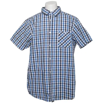 Korte mouwen shirt (Blauw, Wit, Zwart) van Identic Man Katoen