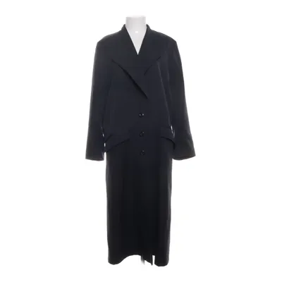 Manteau (Noir) de Dots Polyester, Laine