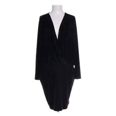 Jurk (Zwart) van Happy Holly Elastaan, Metallvezel, Polyester, Viscose