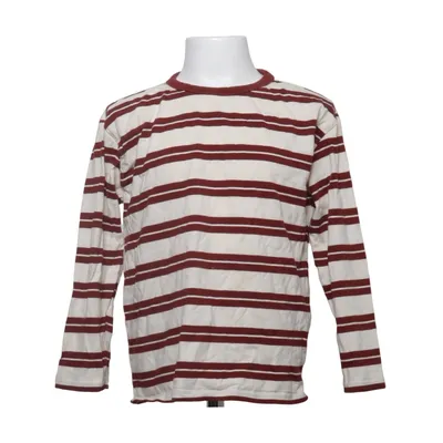 T-shirt à manches longues (Rouge, Blanc) de Rikiki Coton