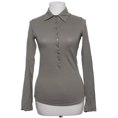 Henley shirt (Grijs) van Majestic Filatures