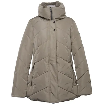 Manteau d'hiver (Beige) de District Polyester