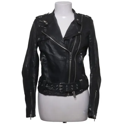Biker jacket (Black, Red) from Jofama by Kenza Leather