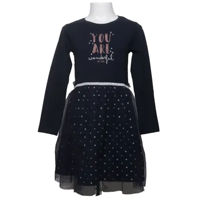 Klänning (Blå, Vit) från Blue Seven Bomull, Elastan, Polyester