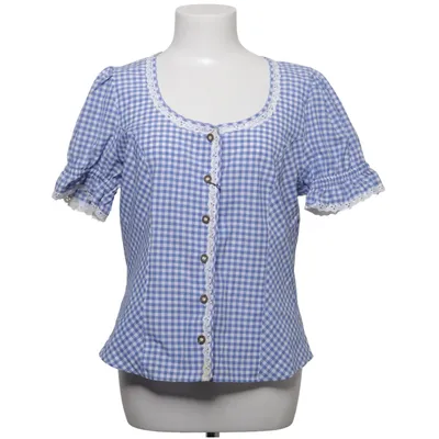 Blus (Blå, Vit) från Edel Herz Bomull, Polyester