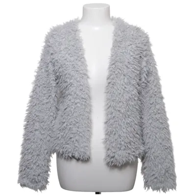 Pelsjakke (Grå) fra Gina Tricot