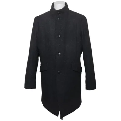 Frakke (Grå) fra McNeal Polyester, Uld
