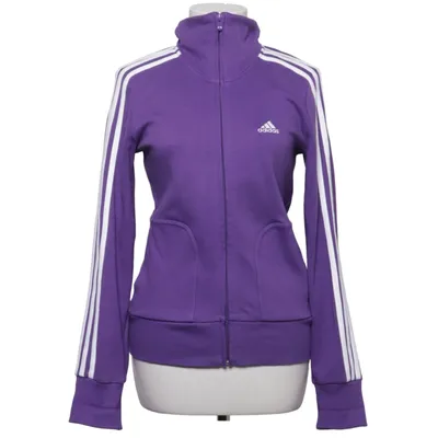Sports jacket (Purple, White) from Adidas Organic cotton