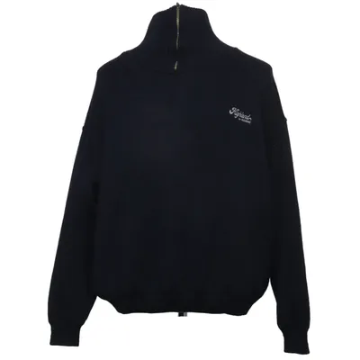 Sweater (Blue) from Marine Acrylic, Polyamide, Wool