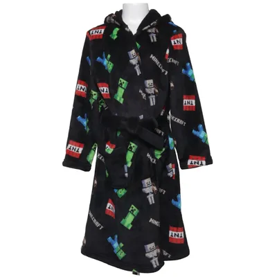 Badjas (Zwart, Meerkleurig) van Jinx Polyester