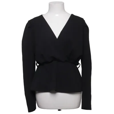 Wrap blouse (Black) from Sisters Point Elastane, Polyester