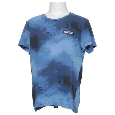 T-shirt (Blauw, Zwart) van WOX Katoen