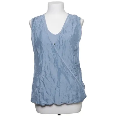 Haut (Bleu) de Julia Wang Soie, Viscose