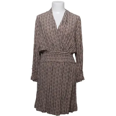 Omlottklänning (Beige, Svart) från Munthe Viskos