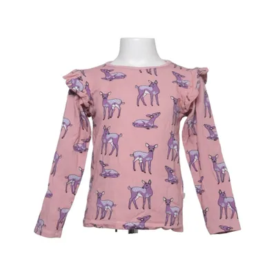 T-shirt à manches longues (Rose, Violet) de Småfolk Élasthane, Coton biologique
