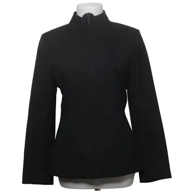 Jacket (Black) from Monica Sjöberg Olsson Elastane, Polyester, Wool
