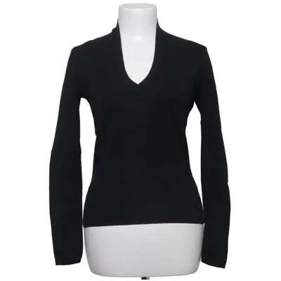 Pull-over (Noir) de Repeat Coton, Soie, Viscose, Laine