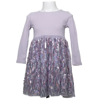 Jurk (Lila) van H&M Katoen, Elastaan, Polyester