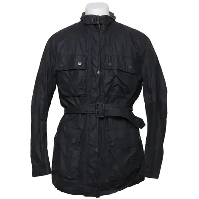 Manteau ciré (Noir) de GANT Coton, Polyamide