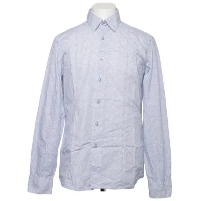 Shirt (Blauw, Wit) van Signum Katoen