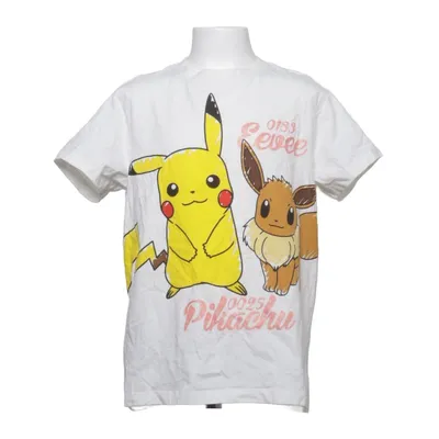 T-shirt (White, Yellow, Brown) from Pokémon Cotton