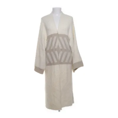 Cardigan (White, Beige) from Anthropologie Acrylic, Polyamide