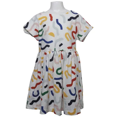 Kjole (Hvid, Flerfarvet) fra Petit Bateau Bomuld