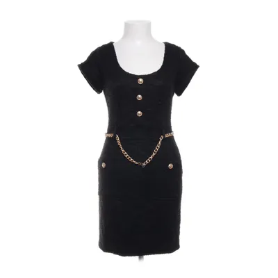 Dress (Black) from Guess Cotton, Elastane, Metallic fiber, Polyester