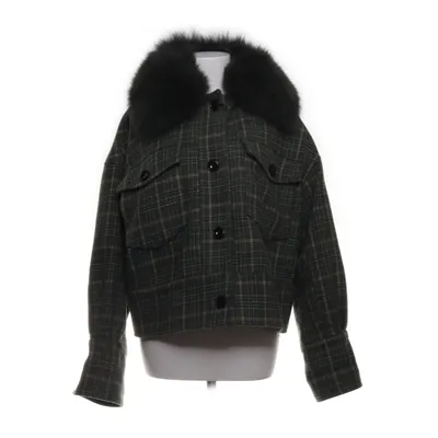 Kappa (Grön, Flerfärgad) från Meotine Rävpäls, Polyester, Viskos, Ull