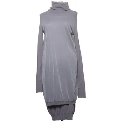 Rollkragenkleid (Grau) von Cristina Gavioli