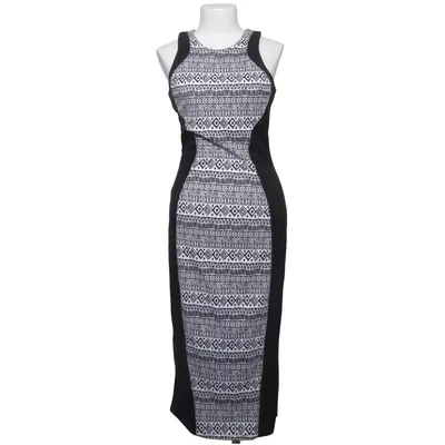 Robe (Noir, Blanc) de Poof Couture Coton, Élasthane, Viscose