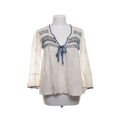 Bluse (Beige, Blå) fra Odd Molly Bomuld