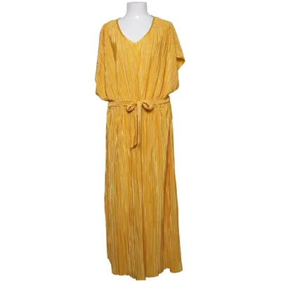 Slå-om-kjole (Gul) fra MyWear Woman Polyester