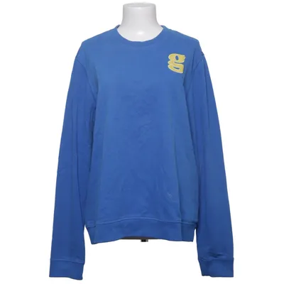 Sweatshirt (Blue) from Juvia Cotton, Polyester